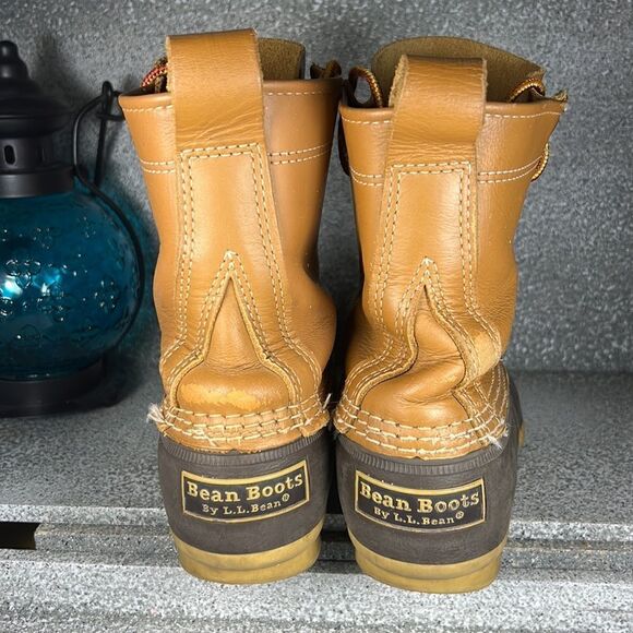 L.L. Bean Bean Boots Rubber Outdoor Rain Yard Boots Shoes Size 7 - Picture 2 of 7